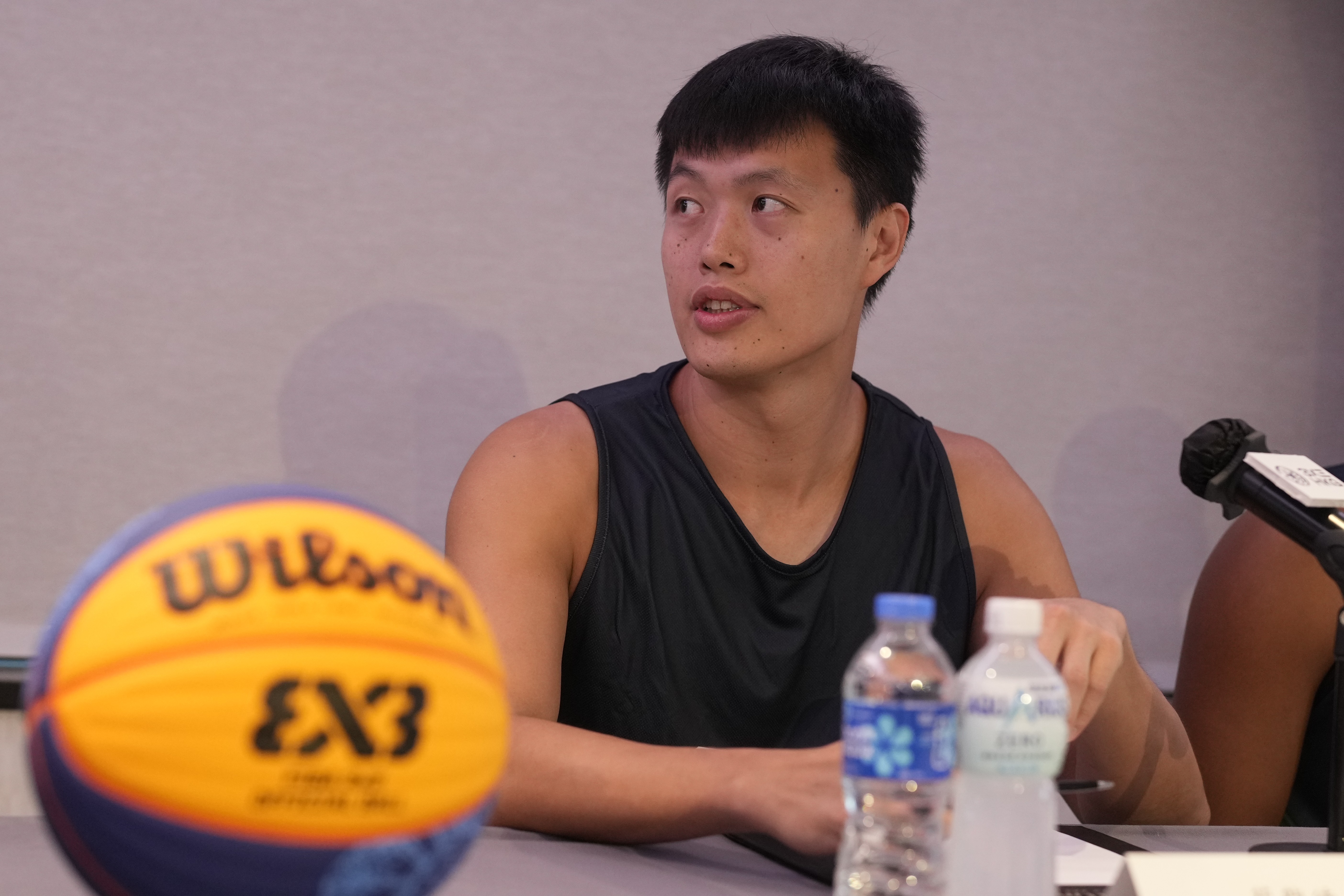 圖四：香港入圍隊伍烏溪沙隊球員蔡龍德表示 期待 3x3 VILLAGE 活動豐富觀眾體驗