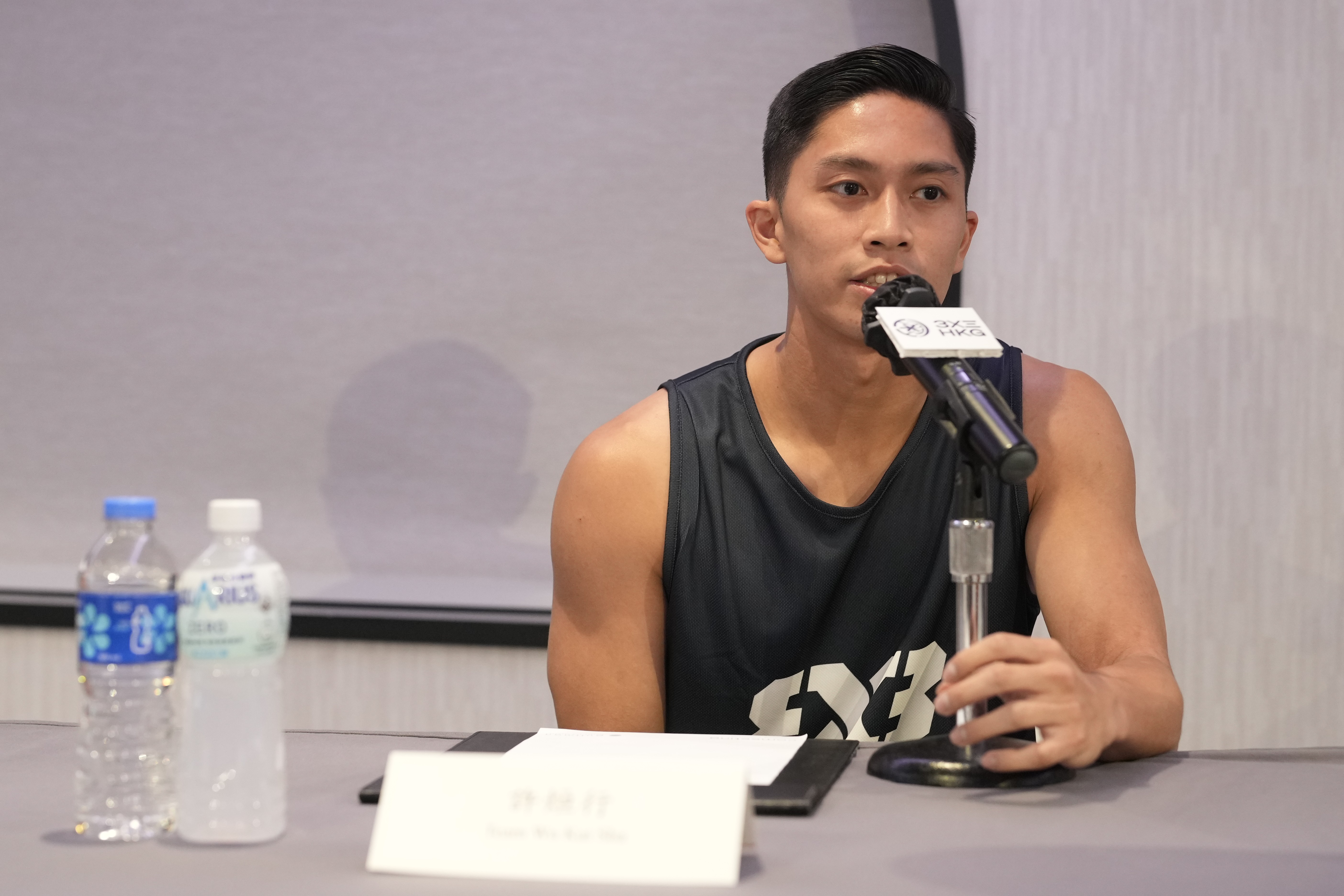 圖五：香港入圍隊伍烏溪沙隊球員許烜行對於入圍感到感恩又期待